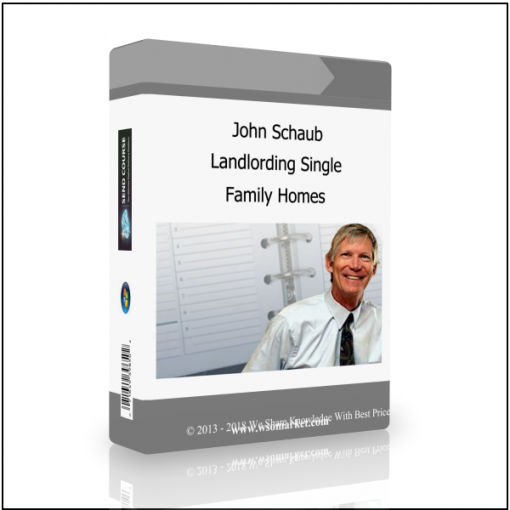 Family Homes John Schaub – Landlording Single Family Homes - Available now !!!