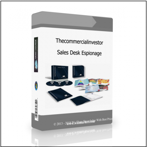 Sales Desk Espionage Thecommercialinvestor – Sales Desk Espionage - Available now !!!