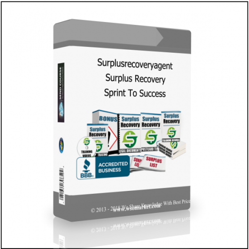Sprint To Success Surplusrecoveryagent – Surplus Recovery Sprint To Success - Available now !!!