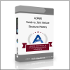 Structures Mastery ACPARE – Funds vs. Joint Venture Structures Mastery - Available now !!!