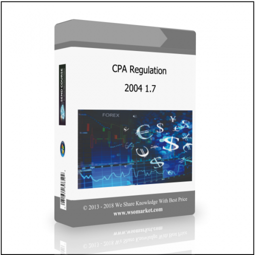 2004 1.7 CPA Regulation 2004 1.7 - Available now !!!