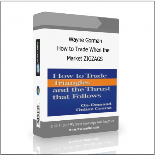 Market ZIGZAGS Wayne Gorman – How to Trade When the Market ZIGZAGS - Available now !!!