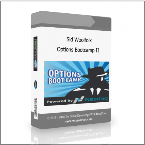 Options Bootcamp II Sid Woolfolk – Options Bootcamp II - Available now !!!