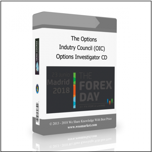 Options Investigator CD The Options Indutry Council (OIC) – Options Investigator CD - Available now !!!