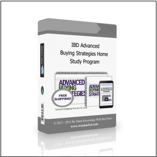 Study Program IBD Advanced Buying Strategies Home Study Program - Available now !!!