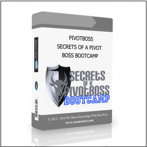 BOSS BOOTCAMP Pivotboss – SECRETS OF A PIVOT BOSS BOOTCAMP - Available now !!!