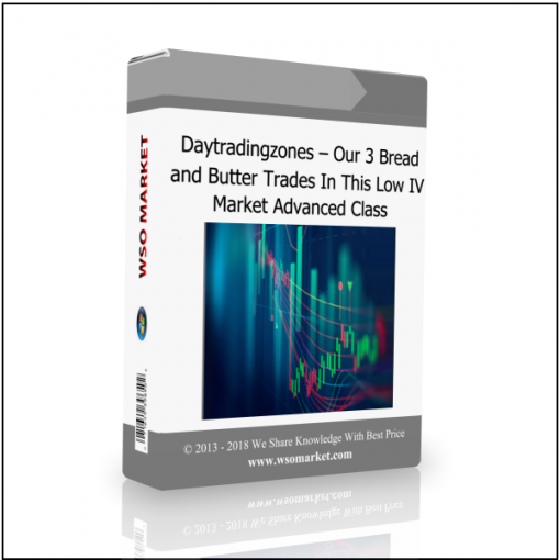 Daytradingzones – Our 3 Bread and Butter Trades In This Low IV Market Advanced Class. Daytradingzones – Our 3 Bread and Butter Trades In This Low IV Market Advanced Class - Available now !!!