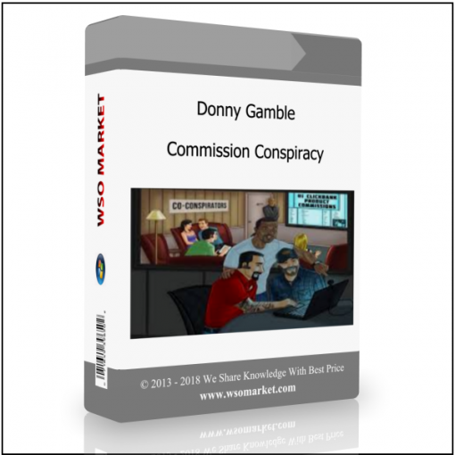Donny Gamble – Commission Conspiracy Donny Gamble – Commission Conspiracy - Available now !!