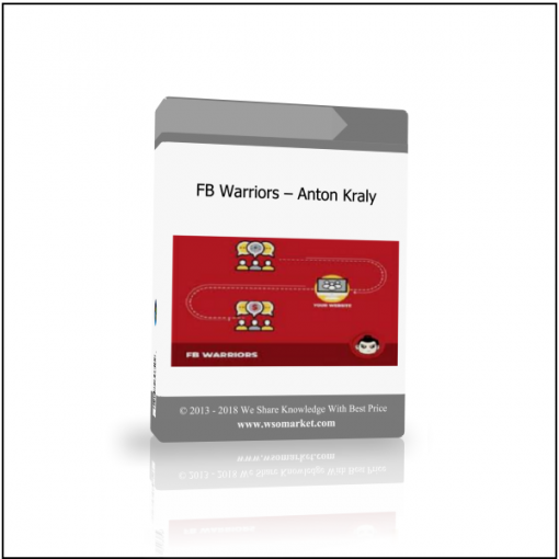 FB Warriors – Anton Kraly FB Warriors – Anton Kraly - Available now !!