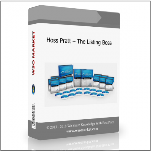 Hoss Pratt – The Listing Boss Hoss Pratt – The Listing Boss - Available now !!