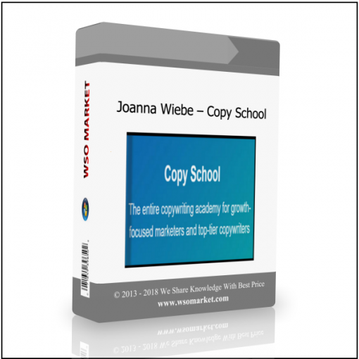 Joanna Wiebe – Copy School Joanna Wiebe – Copy School - Available now !!!