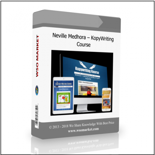 Neville Medhora – KopyWriting Course Neville Medhora – KopyWriting Course - Available now !!