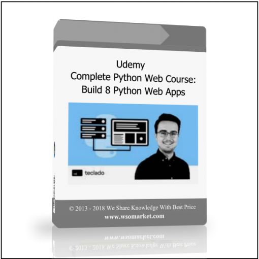 10 Udemy – Complete Python Web Course: Build 8 Python Web Apps - Available now !!