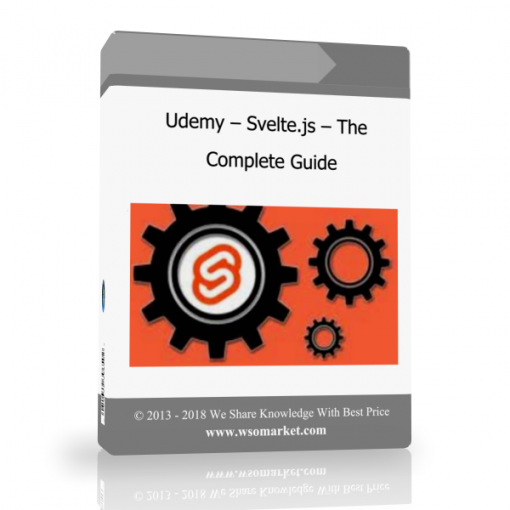 Udemy – Svelte.js – The Complete Guide Udemy – Svelte.js – The Complete Guide - Available now !!