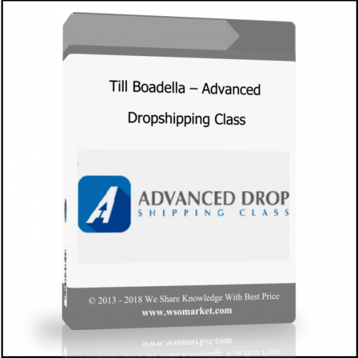 bcgvb dgv Till Boadella – Advanced Dropshipping Class - Available now !!!