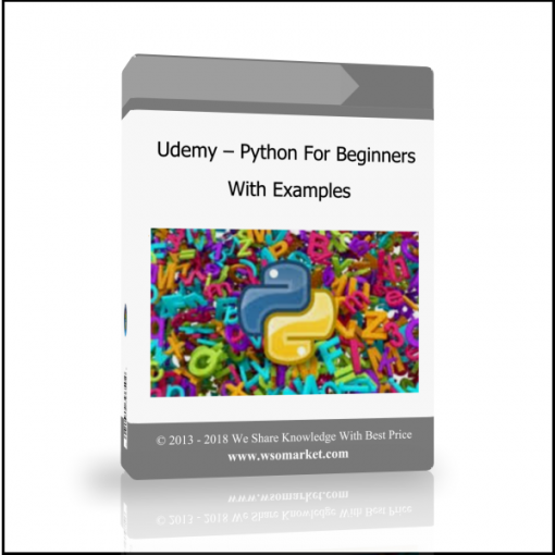 cbvcbv Udemy – Python For Beginners With Examples - Available now !!!