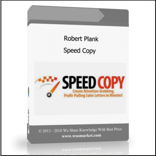 csfsfs Robert Plank – Speed Copy - Available now !!!