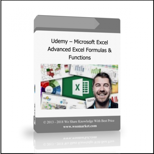 Udemy – Microsoft Excel – Advanced Excel Formulas & Functions - Available now !!!