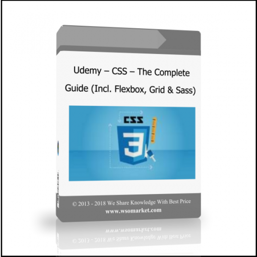 dvgzcb Udemy – CSS – The Complete Guide (Incl. Flexbox, Grid & Sass) - Available now !!!