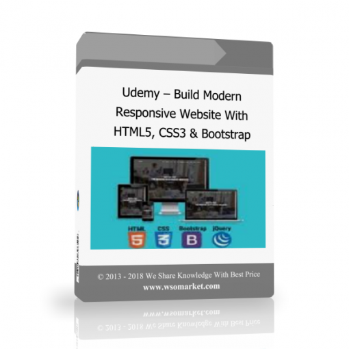 rfgtuj Udemy – Build Modern Responsive Website With HTML5, CSS3 & Bootstrap - Available now !!!