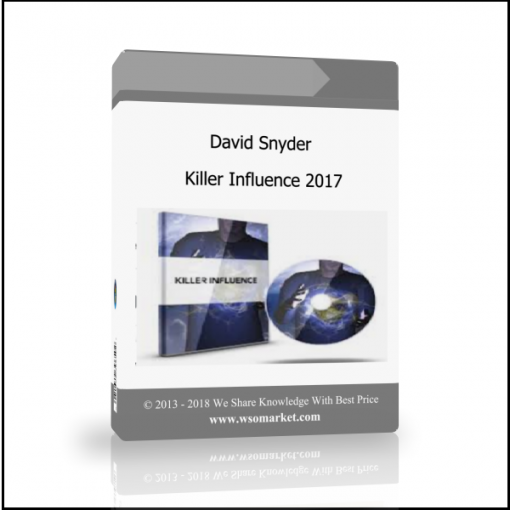 David Snyder – Killer Influence 2017 - Available now !!!